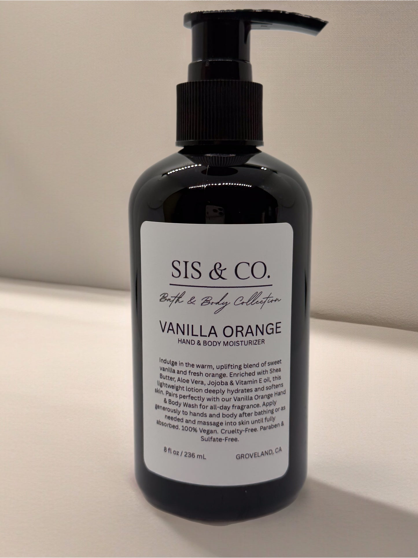 Sis & Co. - Vanilla Orange Hand & Body Moisturizer