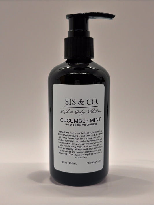 Sis & Co. - Cucumber Mint Hand & Body Moisturizer