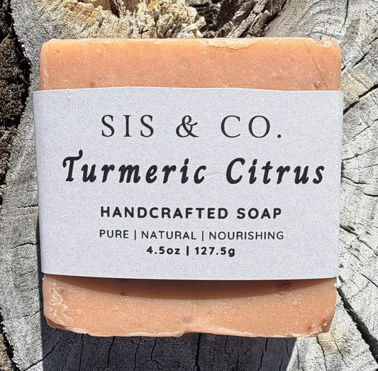 Sis & Co. - Turmeric Citrus Handcrafted Soap
